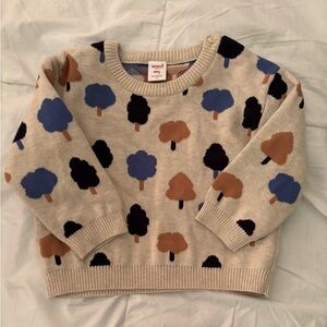 Seed Heritage Baby Sweater with Tree Design